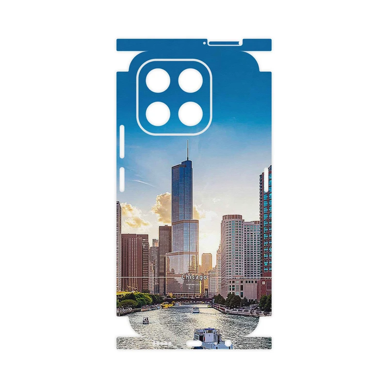 برچسب پوششی ماهوت مدل City of Chicago-FullSkin مناسب برای گوشی موبایل آنر X6c