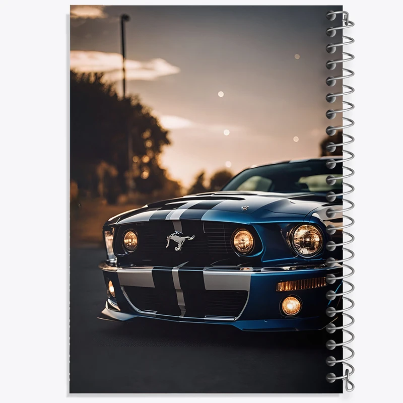 دفتر ژورنال نویسی 50 برگ خندالو مدل نقطه ای طرح ماشین اسپرت کد F5219