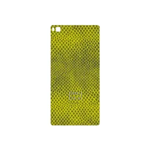 MAHOOT Yellow Snake Skin Cover Sticker for Huawei P8