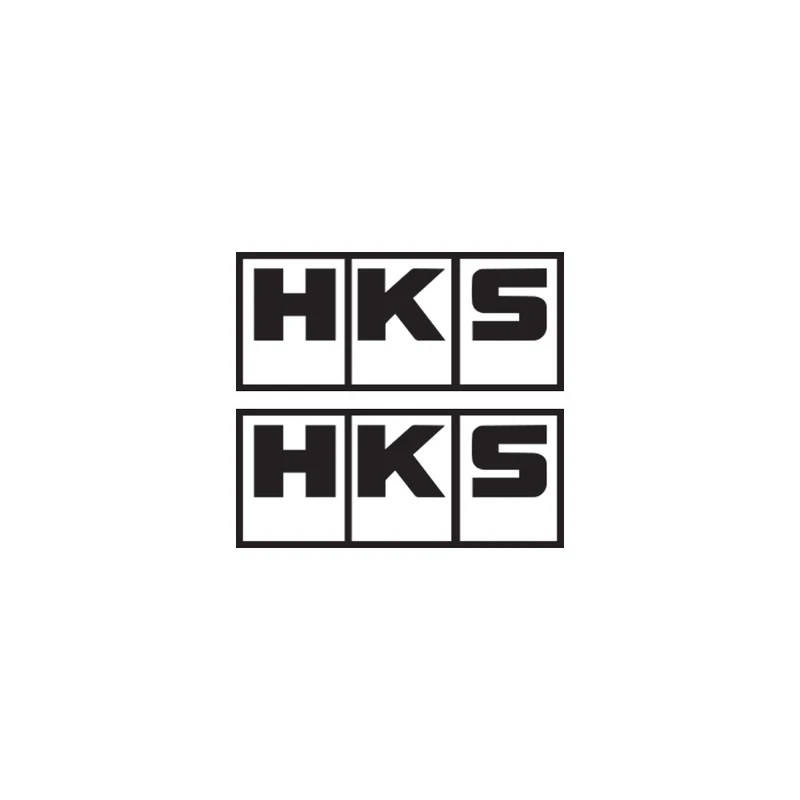برچسب بدنه خودرو گراسیپا طرح HKS بسته 2 عددی