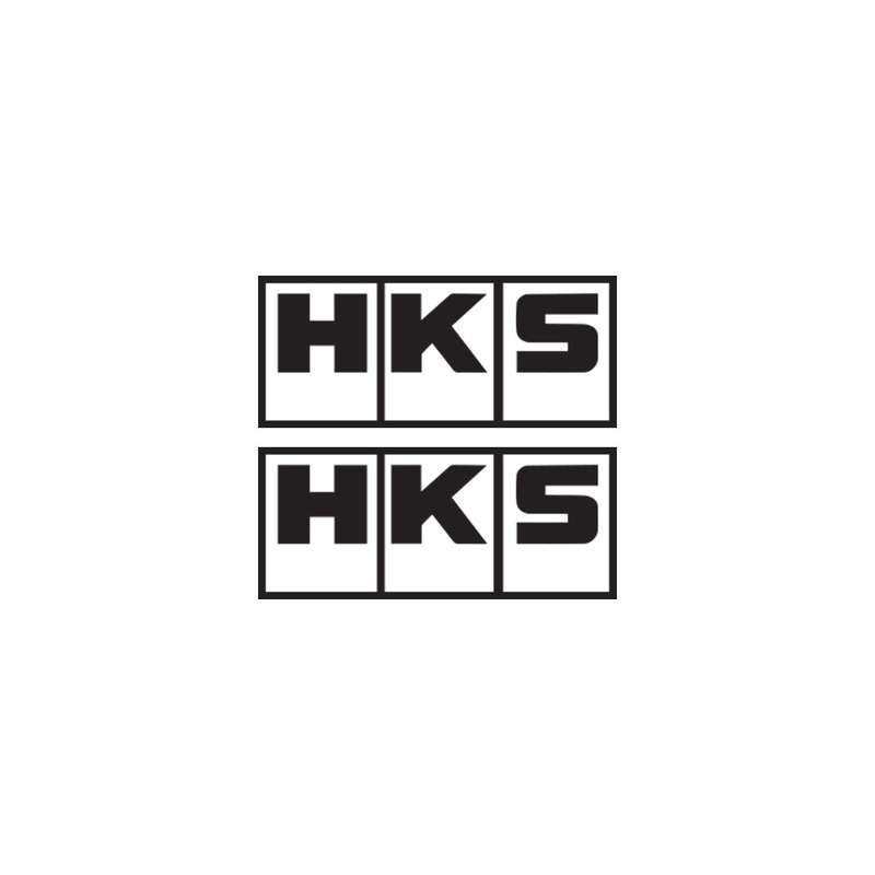 برچسب بدنه خودرو گراسیپا طرح HKS بسته 2 عددی