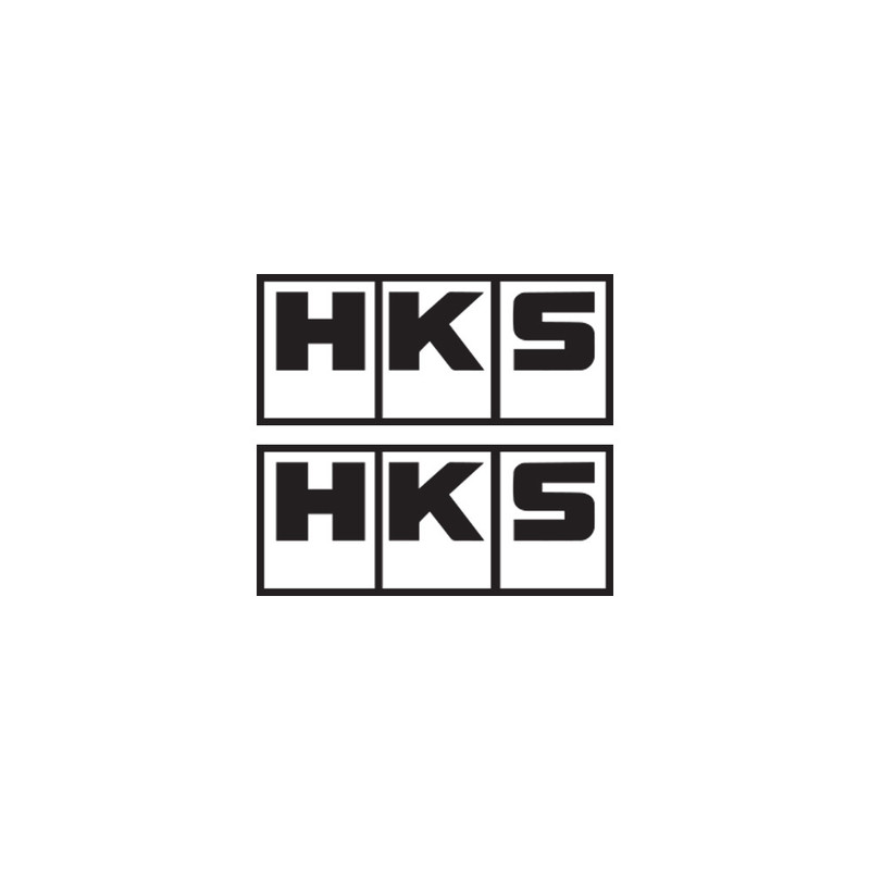 برچسب بدنه خودرو گراسیپا طرح HKS بسته 2 عددی