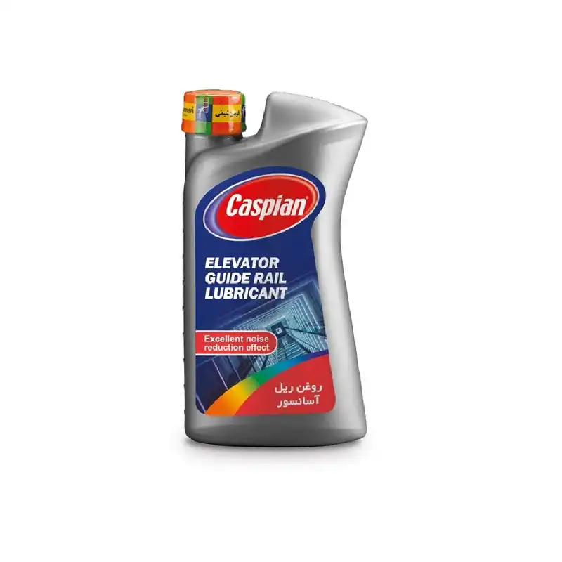 روغن ریل آسانسور کاسپین مدل guide rail lubricant حجم یک لیتر بسته 4 عددی