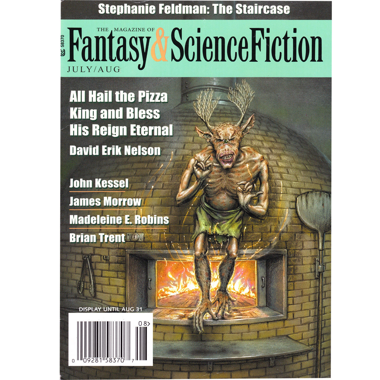 مجله Fantasy and Science Fiction جولای 2020
