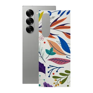 Remax cover sticker Leth model leaf design suitable for Samsung Galaxy Z Fold6 mobile phone