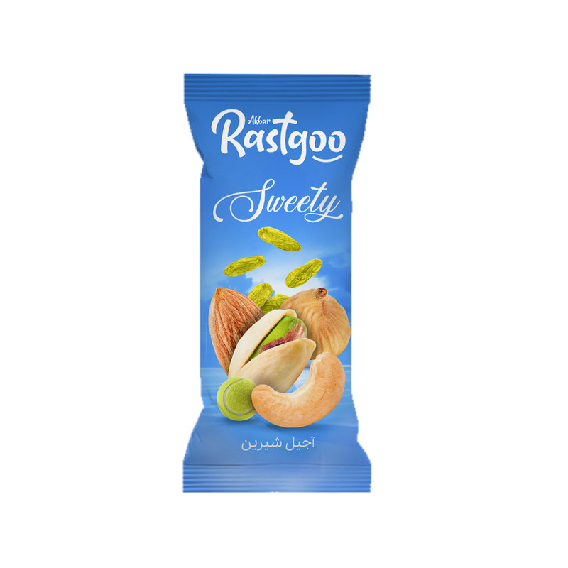آجیل شیرین اکبر راستگو - 60 گرم