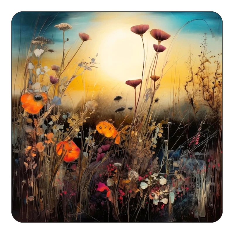 مگنت کاکتی طرح نقاشی رنگ روغن مدل mp71575