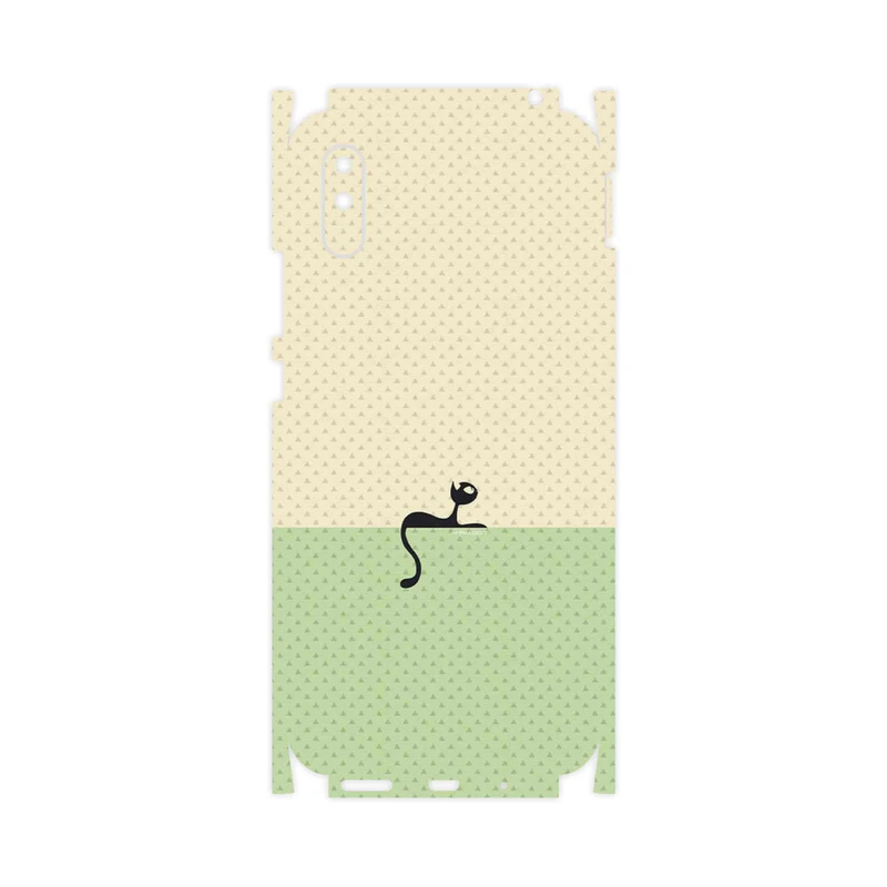 برچسب پوششی ماهوت مدل Minimal Internet Cat Icon-FullSkin مناسب برای گوشی موبایل شیائومی Redmi 9A