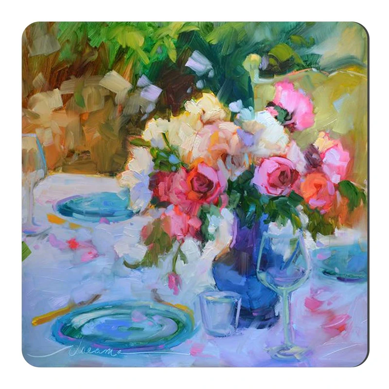  مگنت طرح گلدان و گل کد wmg628