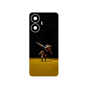 MAHOOT Wrestling Cover Sticker for Realme C55