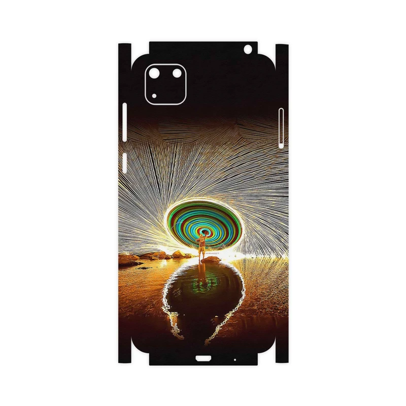 برچسب پوششی ماهوت مدل Night Light Fountain-FullSkin مناسب برای گوشی موبایل هوآوی Y5p