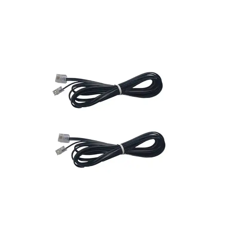 کابل تلفن مدل MM طول 2 متر بسته 2 عددی