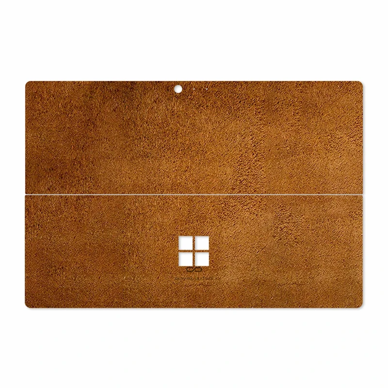 برچسب پوششی ماهوت مدل Brown-Chamois-Leather مناسب برای تبلت مایکروسافت Surface Pro 4 2015