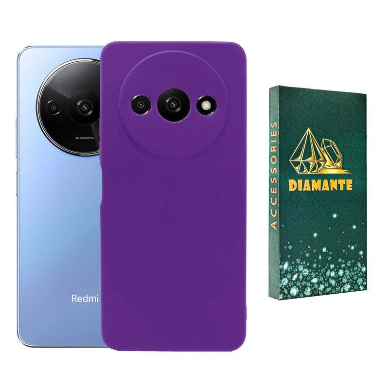 کاور دیامانته مدل sili_77 Gn مناسب برای گوشی موبایل شیائومی Redmi A3