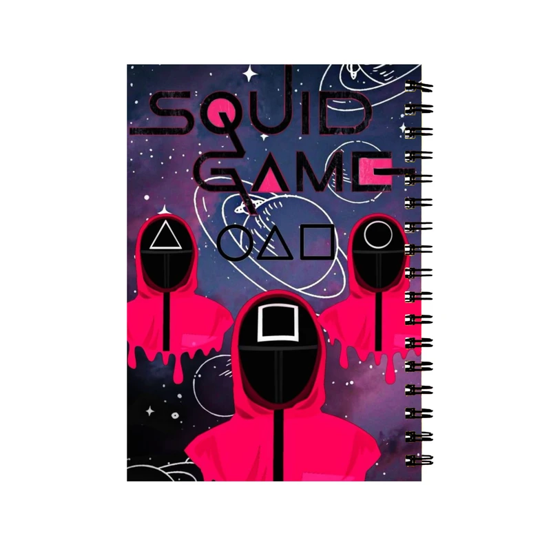 دفتر مشق 50 برگ طرح اسکویید گیم کد k6542