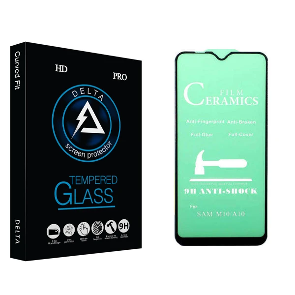 محافظ صفحه نمایش سرامیکی دلتا مدل Fit مناسب برای گوشی موبایل سامسونگ Galaxy A10