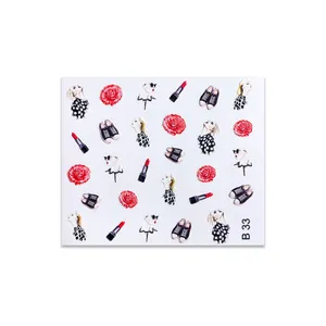 اسلایدر طراحی ناخن های لتو مدل B 33