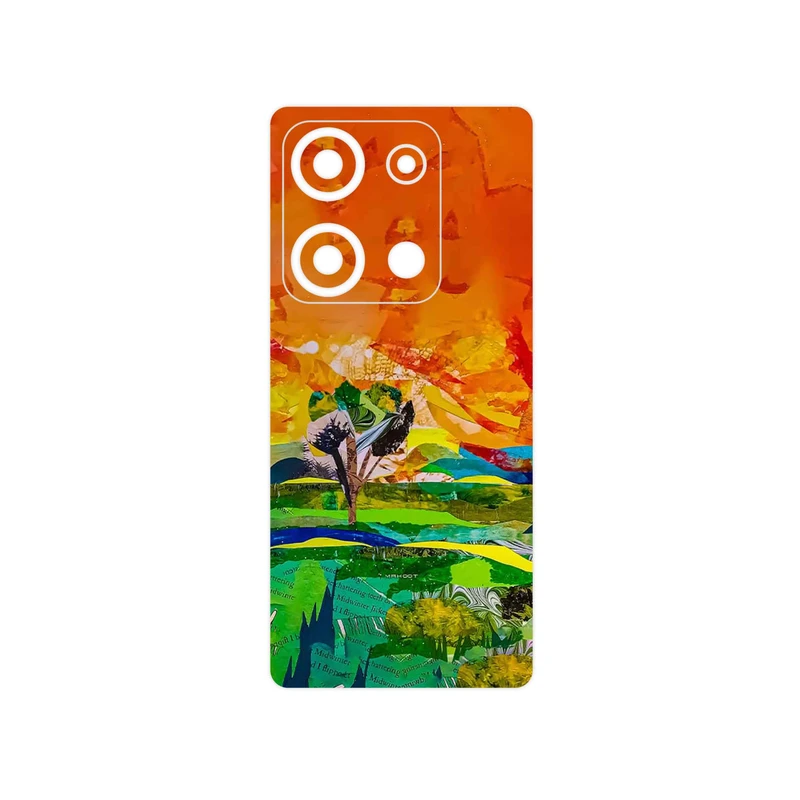 برچسب پوششی ماهوت مدل Collage of Painting مناسب برای گوشی موبایل شیائومی Redmi Note 14S