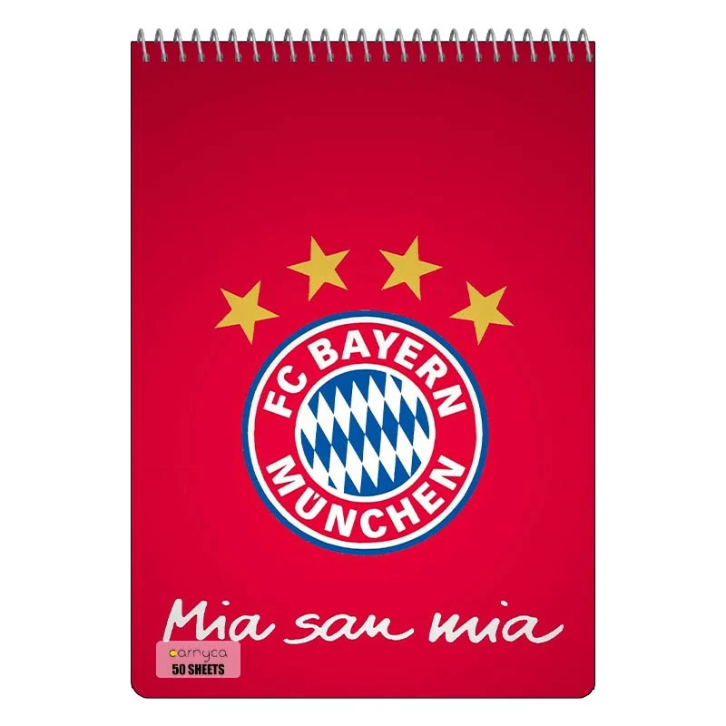 دفتر نقاشی 50 برگ سیمی کارنیکا طرح بایرن مونیخ Bayern Munich کد 62871