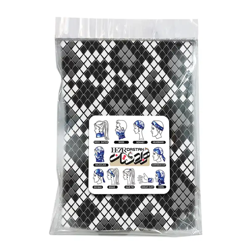 دستمال سر و گردن هزاردستان مدل ds117