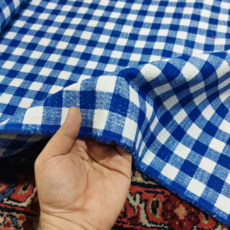 پارچه آشپزخانه مدل چهارخانه