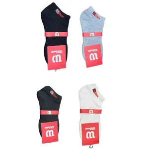 جوراب ساق کوتاه مدل wln-248 بسته 4 عددی