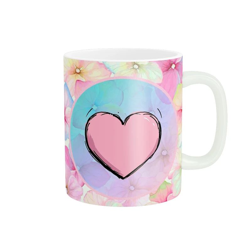 ماگ پاد آفرین طرح قلب کد 3666