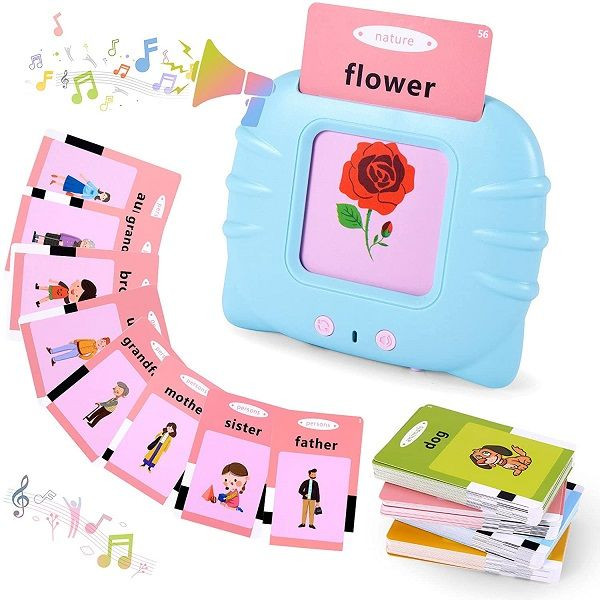 اسباب بازی مدل دستگاه فلش کارت سخنگو آموزش زبان فارسی و انگلیسی Card early