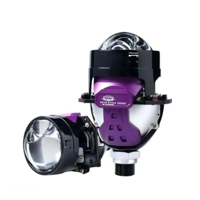 لنز چراغ جلو خودرو اتواستایل مدل BI LED بسته دو عددی