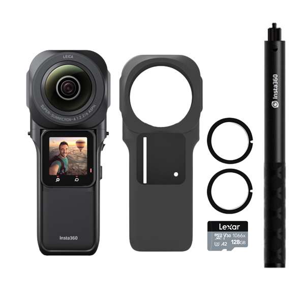 دوربین فیلم برداری ورزشی اینستا 360 مدل ONE RS 1-INCH EDITION به همراه لوازم جانبی دوربین فیلم برداری ورزشی اینستا 360 مدل ONE RS 1-INCH EDITION به همراه لوازم جانبی