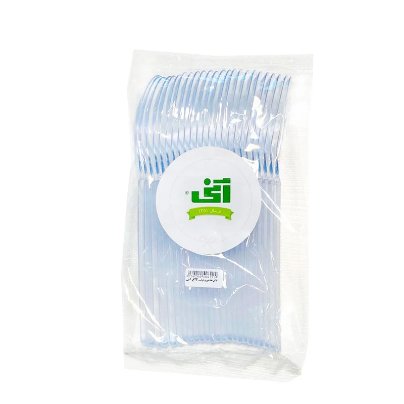 قاشق یکبار مصرف آنی مدل لوکس بسته 24 عددی