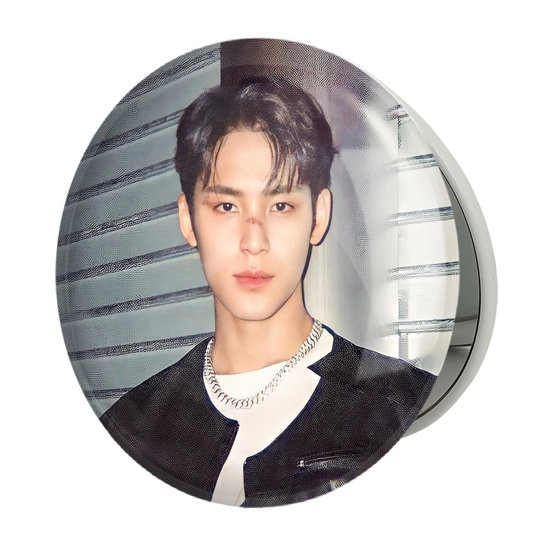 آینه جیبی خندالو طرح مینگیو گروه سونتین Seventeen مدل تاشو کد 21632 