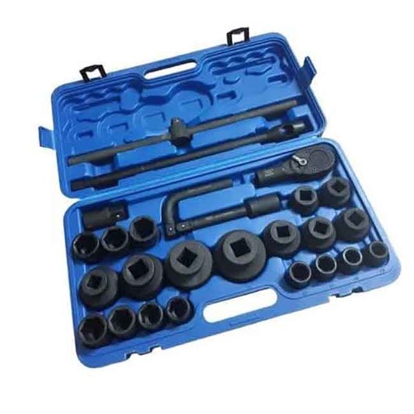 جعبه بکس مدل AJ-RAD-3\4&1 سایز 3/4 میلی متر مجموعه 26 عددی