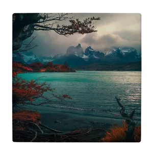 زیر لیوانی طرح دریاچه کد    3251174_478