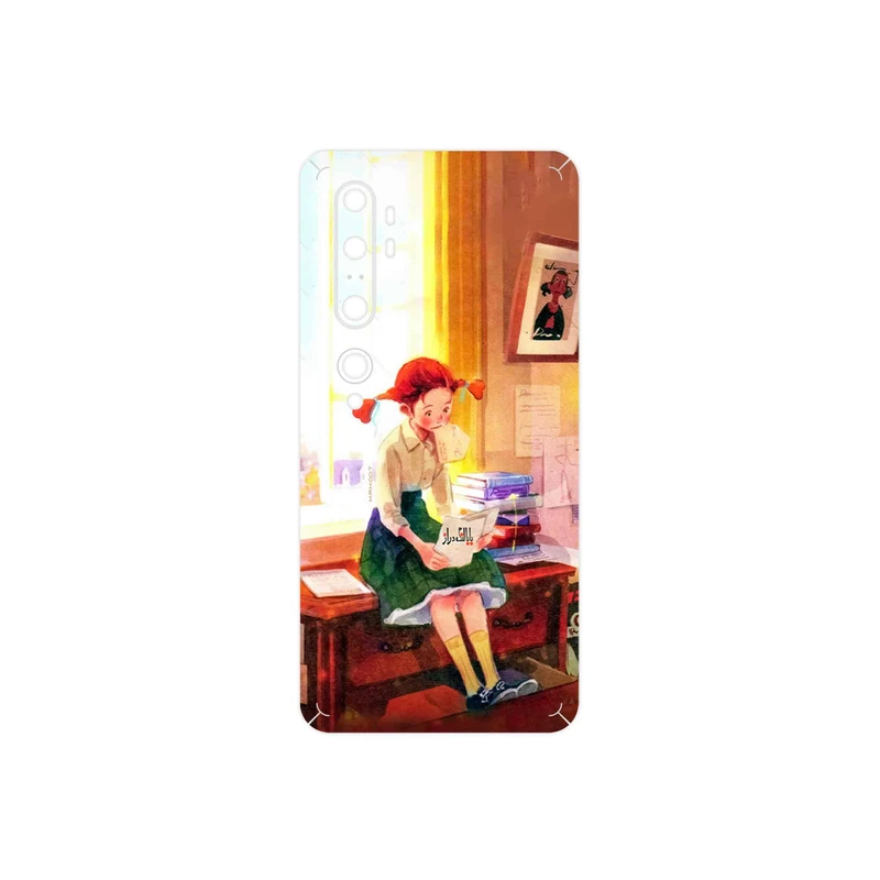 برچسب پوششی ماهوت مدل Watashi No Ashinaga Ojisan مناسب برای گوشی موبایل شیائومی Mi Note 10