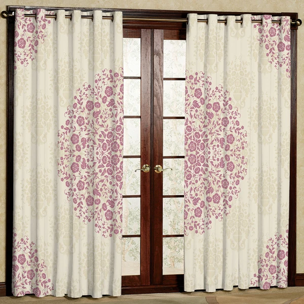 پرده مدل چاپی هازان پانچی کد475 سایز 200x140 سانتی متر