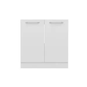 کابینت زیر سینک فلفور کابینت مدل PVC - 80 cm