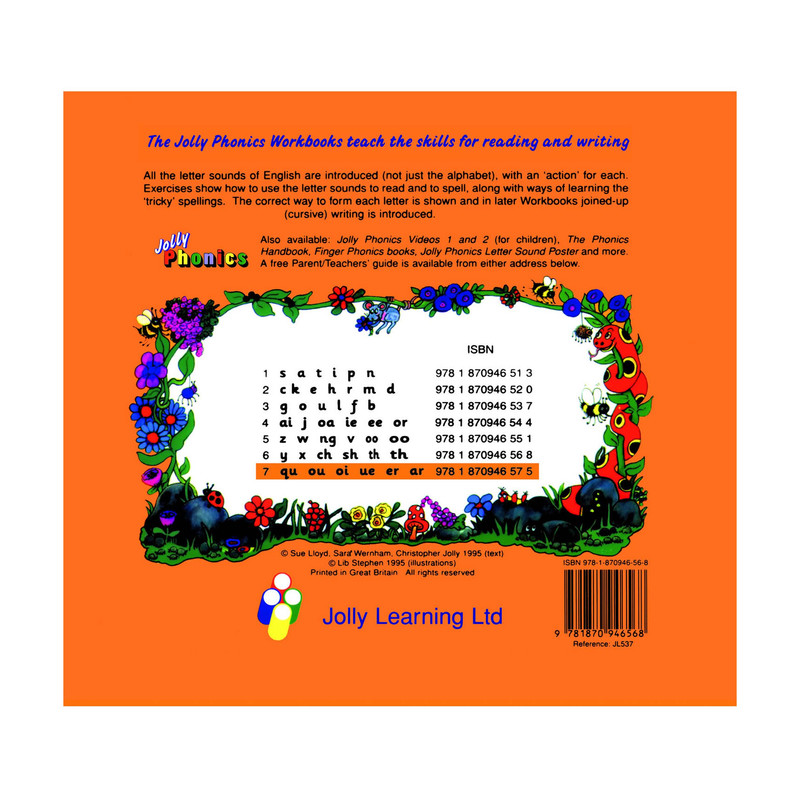 قیمت و خرید کتاب Jolly Phonics Workbook 1 اثر Sara Wernham and Sue ...