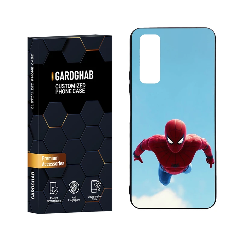 کاور گارد قاب مدل دور ژله ای پشت گلس پسرانه مناسب برای گوشی موبایل هوآوی Y7a