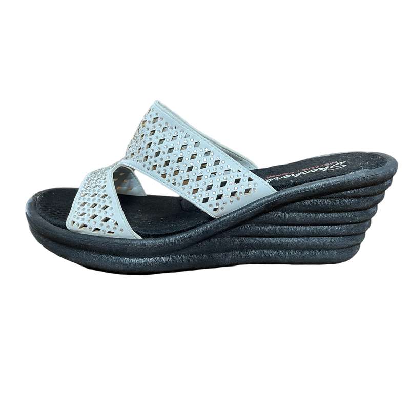 صندل زنانه اسکچرز مدل SN31778-WHT