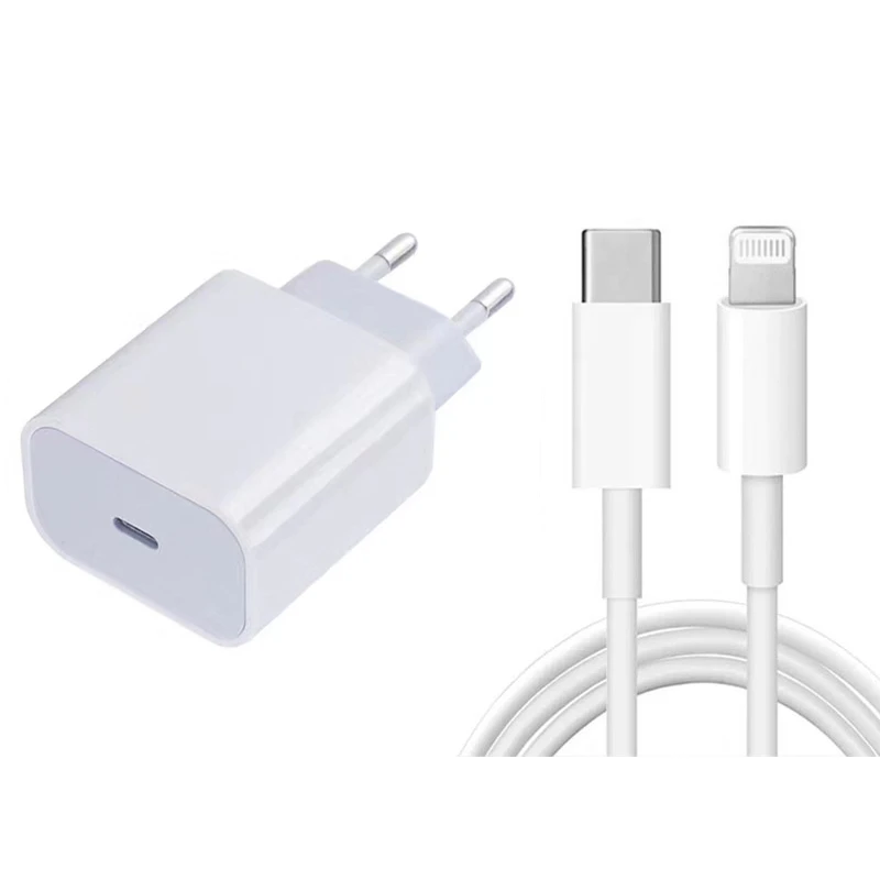 شارژر دیواری مدل 20W به همراه کابل تبدیل لایتنینگ