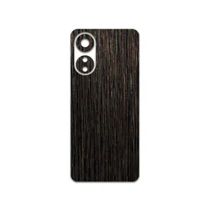 MAHOOT Dark-Gold-Stripes-Wood Cover Sticker for Oppo A78 4G