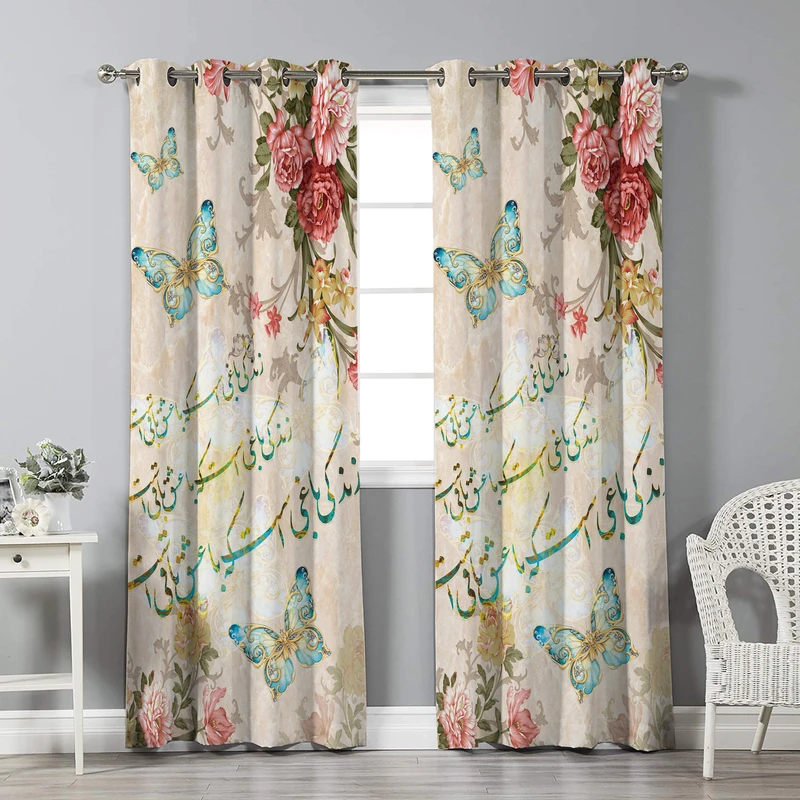 پرده نیروانا مدل pl2870 سایز 280 × 140 سانتی متر