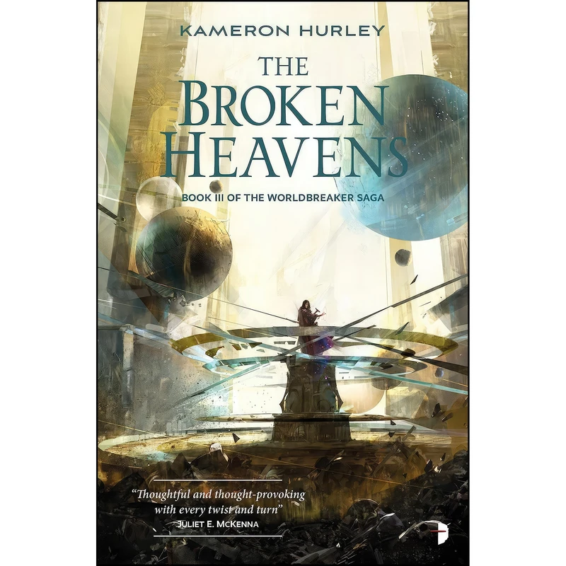 کتاب The Broken Heavens اثر Kameron Hurley انتشارات Angry Robot
