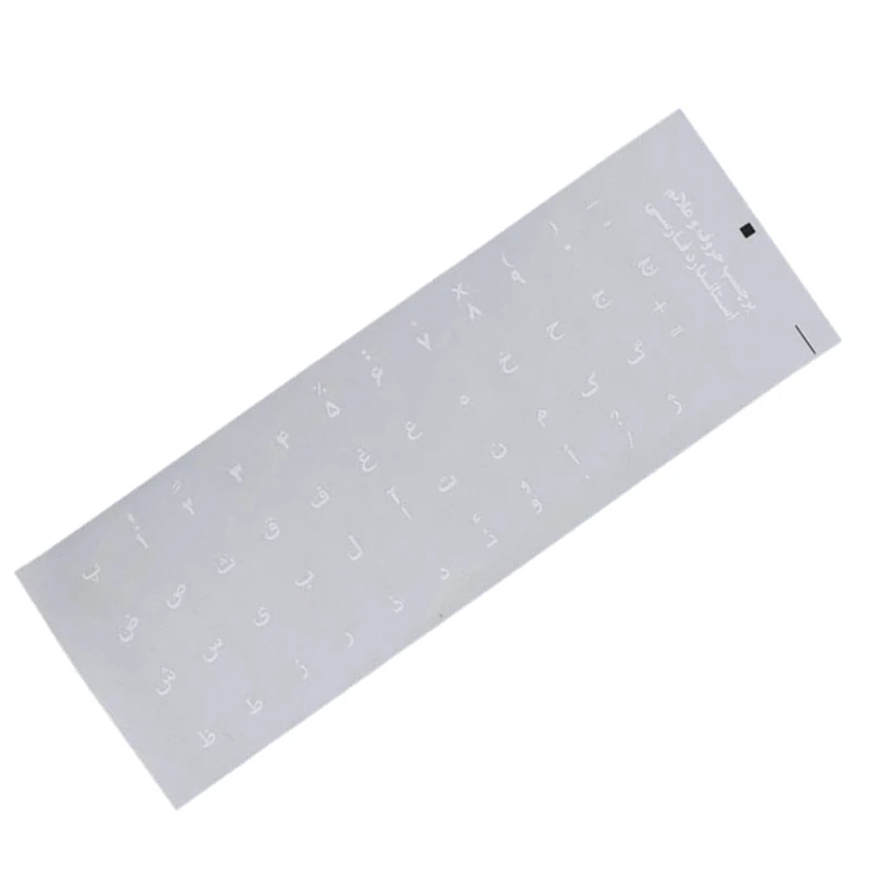 برچسب حروف کیبورد مدل transparent078