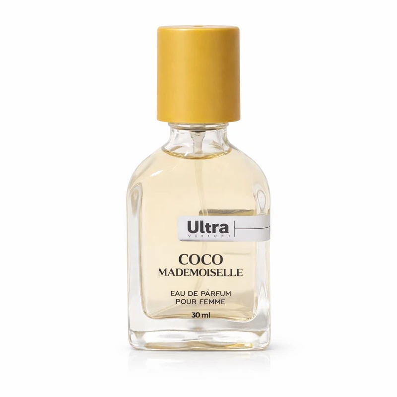 عطر جیبی زنانه اولترا ویرچوآل مدل Coco Mademoiselle با رایحه خنک حجم 30 میلی‌لیتر