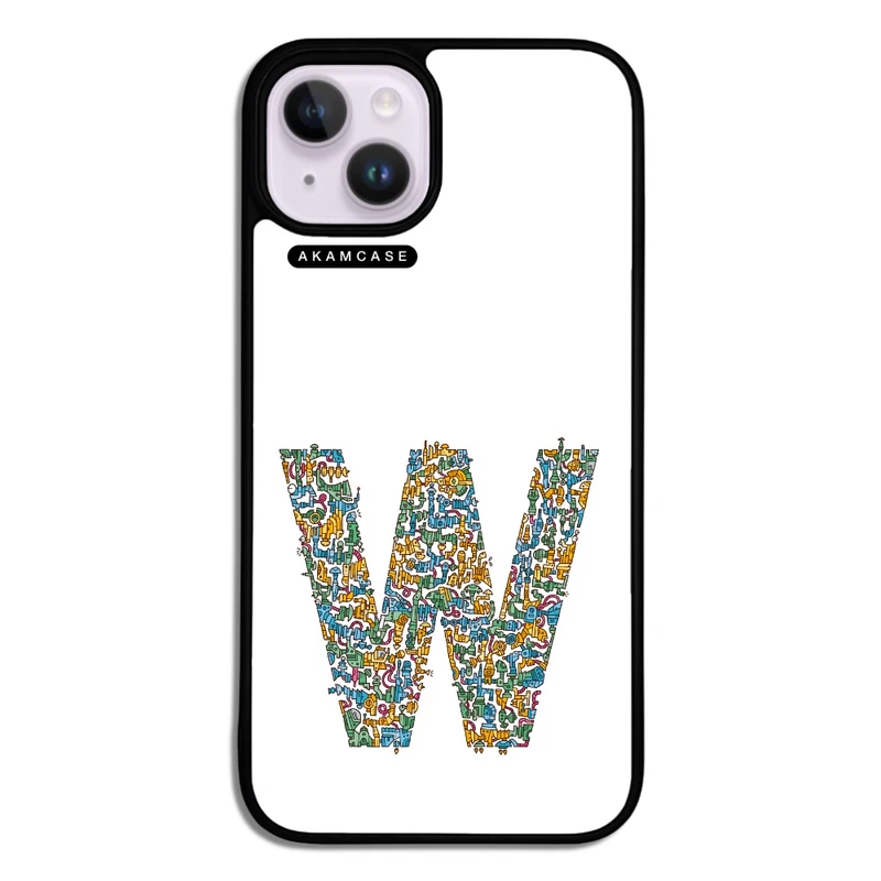 کاور آکام مدل AMC-WA14-ALPHADOODLEBET-23 مناسب برای گوشی موبایل اپل iPhone 14