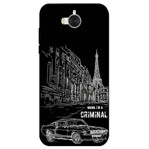 Megafone Gang 1890 Cover For Huawei Y6 2017