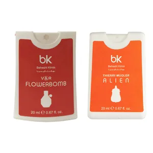 عطر جیبی بی کی مدل فلاور و الین حجم 20 میلی لیتر  مجموعه 2 عددی