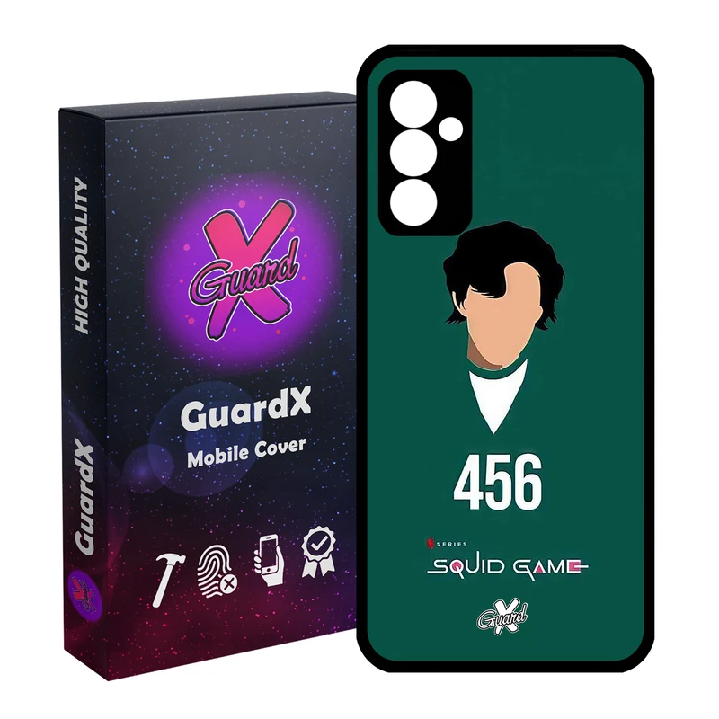 کاور گارد ایکس طرح Squid Game مدل Glass10406 مناسب برای گوشی موبایل سامسونگ Galaxy A54 / A54 5G